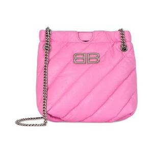 Сумки-тоут Balenciaga XS Quilted Crush Tote Bag «Светло-розовый»