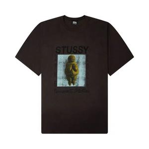 Футболки с коротким рукавом Stussy Permanent Collection Pigment Dyed Tee 'Faded Black'
