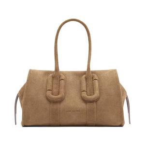 Сумки-тоут Marc Jacobs Hairy Suede Babe City Tote Bag «Ореховый»