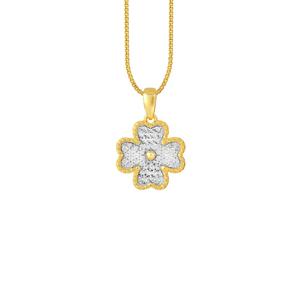 TOMEI подвеска-клевер коллекции Diamond Cut, желтое золото 916/22K