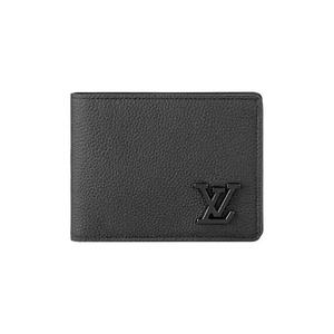 Кошельки Louis Vuitton Multiple Wallet 'Black Calf Leather'
