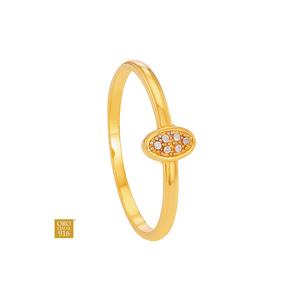 HABIB Oro Italia 916 желтое и белое золото кольцо GR62030826(YW)-BI (22K Gold)