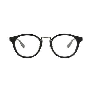 Очки Gucci Круглая оправа из переработанного ацетата 'Черный/Серебро/Прозрачный'