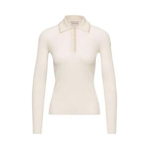Поло Moncler Long-Sleeve Polo 'Light Beige'