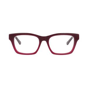 Очки Chloé Square-Frame Recycled Acetate Optical Frames «Burgundy/Violet/Transparent»