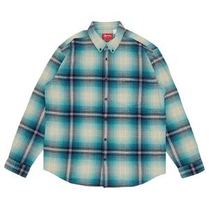 Фланелевые рубашки Supreme Shadow Plaid Flannel Shirt 'Blue'