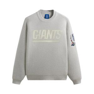 Свитера Kith For The NFL: Giants Chunky Cotton Sweater 'Светлый Серый Хизер'