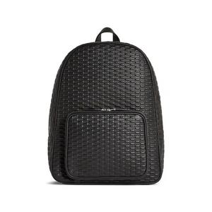 Рюкзаки Kith Monogram Tumbled Leather Backpack 'Black'