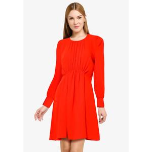 Платье Emmy Crepe Long Sleeve