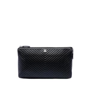 Клатч CC Chevron Caviar Zip (2016-2017 годы)