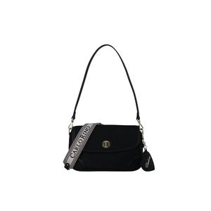 Aerith Nylon 2 Way Shoulder Bag - Черный