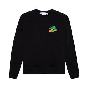 Свитеры Off-White Brush Arrow Slim Crewneck 'Black/Multicolor'