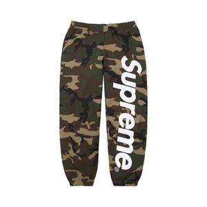 Спортивные штаны Supreme Satin Appliqué Sweatpant 'Woodland Camo'