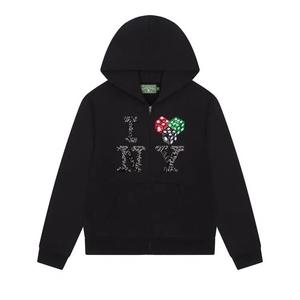Толстовка на молнии Zip Ups Denim Tears Cee-Lo NY 'Черный'