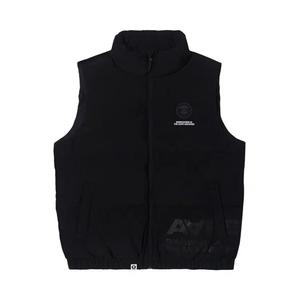Жилеты AAPE Moonface Patch Down Vest 'Черный'
