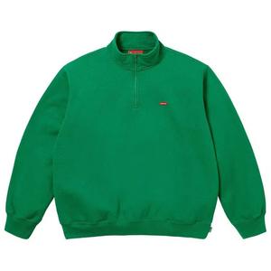 Полузастежки Supreme Small Box Half Zip Pullover 'Зеленый'