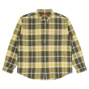 Фланелевые рубашки Supreme Plaid Flannel Shirt 'Зеленый'