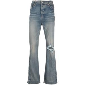 Джинсы bootcut с прорезями
