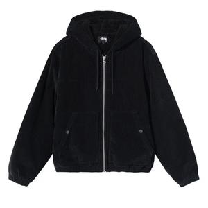 Куртки Stussy куртка рабочая из корда «Черный»