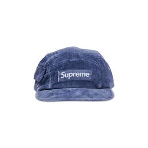 Бейсболки Supreme Corduroy Pocket Camp Cap 'Blue'