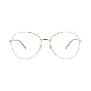 Очки Gucci Круглая оправа Металлические оптические оправы 'Золотой/Прозрачный'