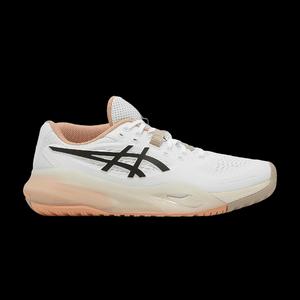 Теннисные кроссовки ASICS Wmns Gel Resolution X D Wide 'Белый Черный Кофе'