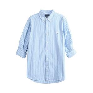 Рубашки Polo Ralph Lauren Long-Sleeve Seersucker Oxford Sport Shirt 'Blue/White'