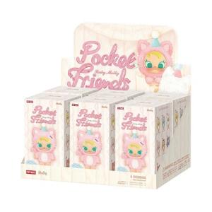 Мягкие игрушки Pop Mart Baby Molly Pocket Friends Series Виниловый плюшевый подвесной герметичный полный набор 'Mystery' (6 слепых коробок)