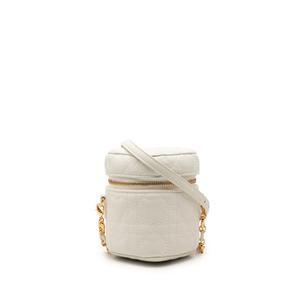 Сумка через плечо DiorAmour Micro Lambskin Cannage Heart Vanity Case with Chain (2024 год)