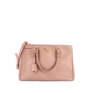Сумка-тоут Double Zip Lux Saffiano Leather среднего размера