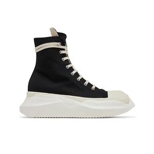 Кроссовки Rick Owens DRKSHDW Fogachine Cotton Nylon Abstract High 'Black Milk'