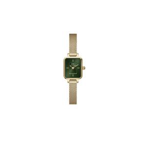 Quadro Mini Evergold Gold Emerald 15.4x18.2 мм — часы для женщин — часы из нержавеющей стали — DW — женские часы — часы для женщин — часы для дам