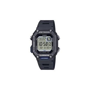 WS-B1000-1A Мужские цифровые часы с черным ремешком из смолы и Bluetooth