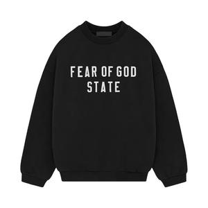 Свитеры Fear of God Essentials Heavy Fleece Crewneck 'Черный'