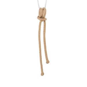 Серебряное колье Clove Hitch