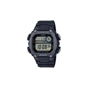 Мужские цифровые часы DW-291HX-1AV с черным ремешком из смолы