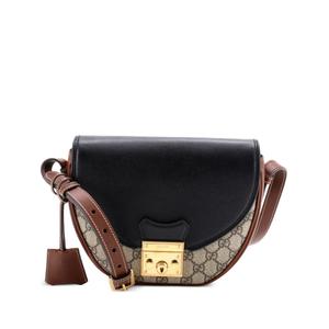 Сумка через плечо Padlock Saddle с логотипом GG