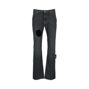Джинсы Off-White Hand Off Pocket Jos Skinny Stack 'Indigo Blue/White'