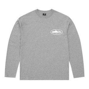 Футболки с длинным рукавом Corteiz OG Island Long-Sleeve Tee 'Grey'