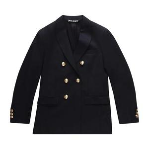 Блейзеры Palm Angels Palm Double Breasted Blazer 'Navy Blue'