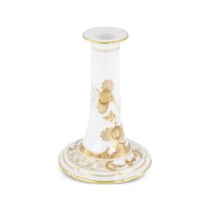 Фарфоровый подсвечник с цветочным узором Aurum