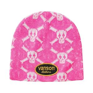Бини Supreme x Vanson Leathers Skull Beanie 'Pink'