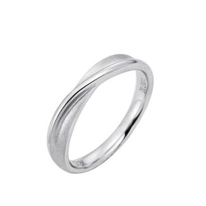 LITZ 18K белое золото кольцо с бриллиантом YM-BR1045C