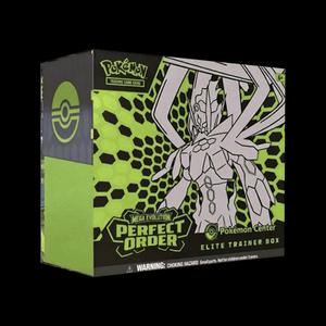 Коллекционные карточки Pokémon Mega Perfect Order Pokémon Center Elite Trainer Box