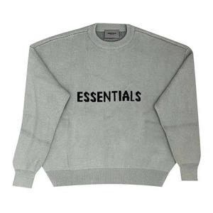 Свитера Fear of God Essentials x SSENSE Knit Sweater 'Concrete'