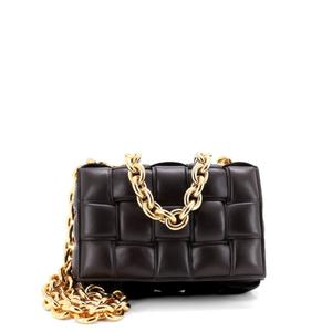Сумка через плечо Cassette Chain Padded Maxi Intrecciato
