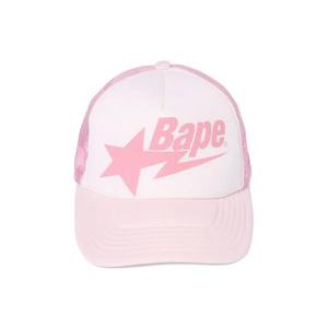 Кепки-тракеры BAPE Sta Mesh Cap 'Розовый'