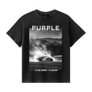 Футболки с коротким рукавом PURPLE BRAND Textured Inside Out T-Shirt 'Black'