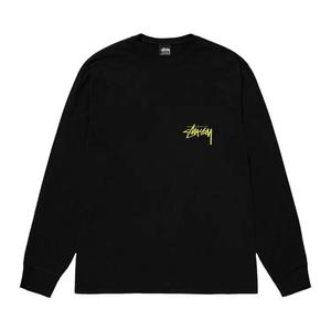 Футболки с длинным рукавом Stussy Beat Crazy Long-Sleeve Tee 'Black'