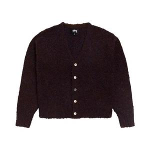 Кардиганы Stussy Textured Cardigan 'Темно-синий коричневый'